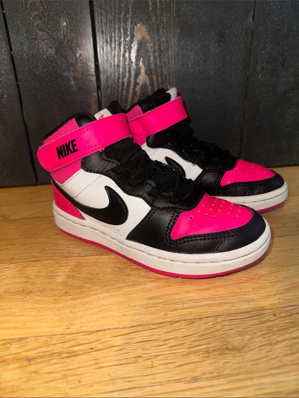 🩷 Nike Barbie Pink Court Borough Mid 2